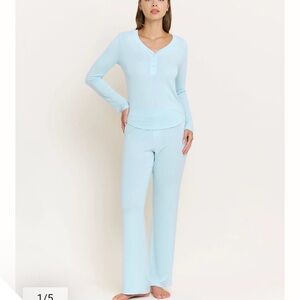 🌙Honeydew Dreamland Henley Pajama Set Frost | NWT | Size M